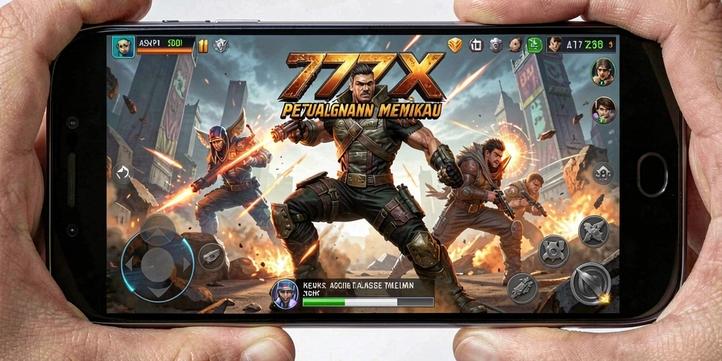 Tampilan gameplay 777ZX dengan aksi yang mendebarkan.