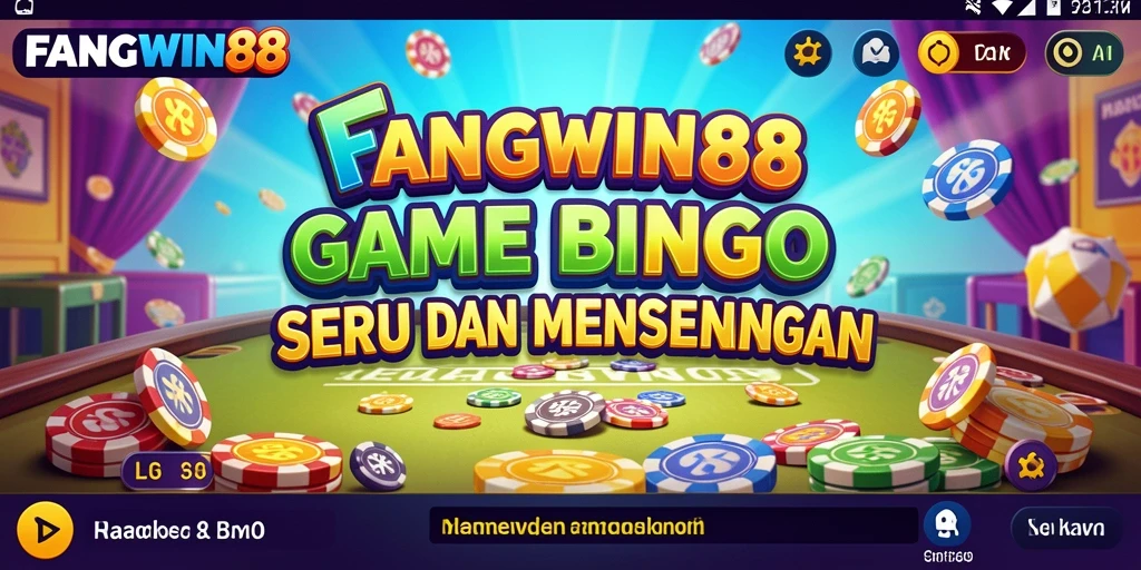 Tampilan screenshot FANGWIN88 dengan gameplay Bingo yang seru.