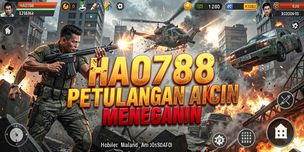 Screenshot HAO788 menampilkan aksi pertarungan yang intens dan menarik.