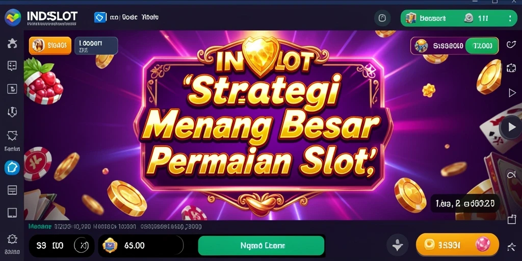 Tangkapan layar gameplay INDSLOT menampilkan elemen strategi dan slot yang seru.