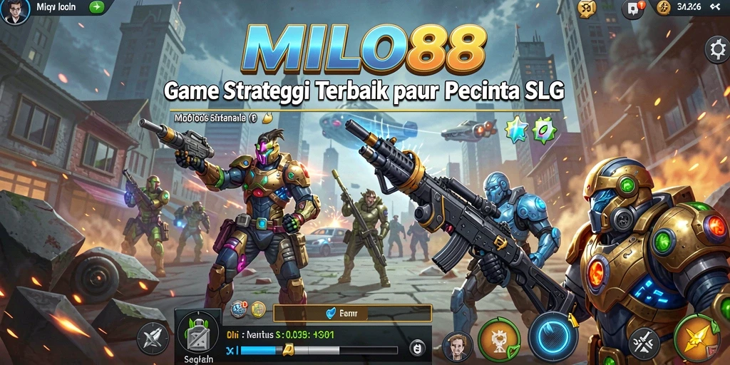 Screenshot gameplay <strong>MILO88</strong> menunjukkan strategi dan aksi yang intens.